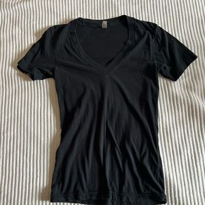 American Apparel black summer tshirt xsmall